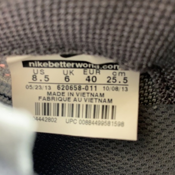 Nike Flyknit Lunar 2 Gray/White Running Shoes 620658-011 Women's Size 8.5 - Picture 13 of 13